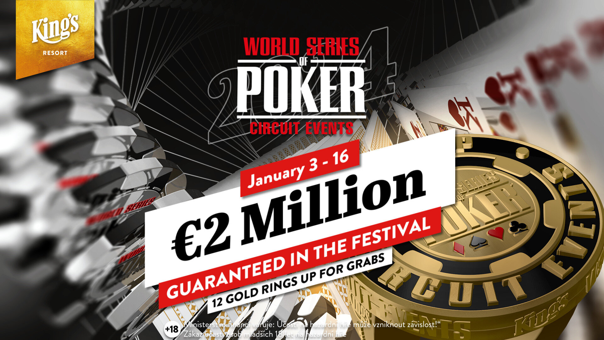 WSOP Circuit 2026: King’s Resort in Rozvadov als DACH-Hotspot